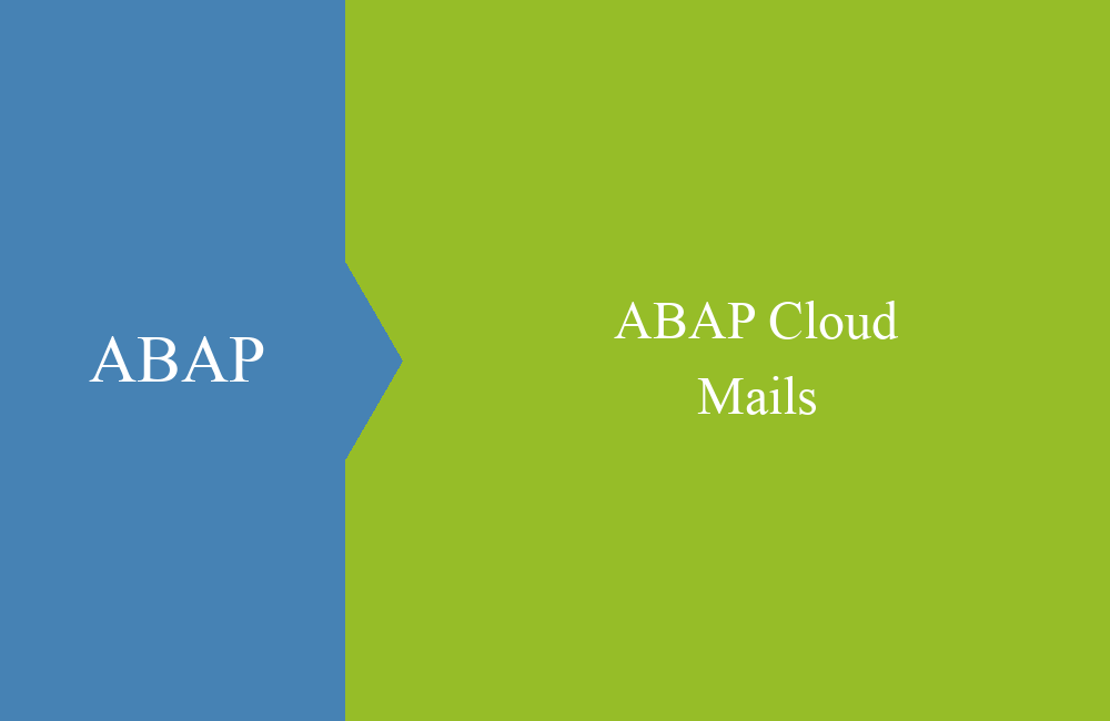 ABAP Cloud Mails