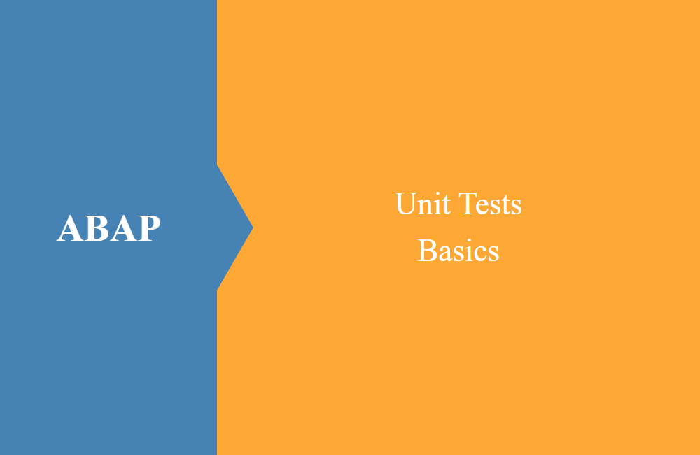 ABAP Unit Basics