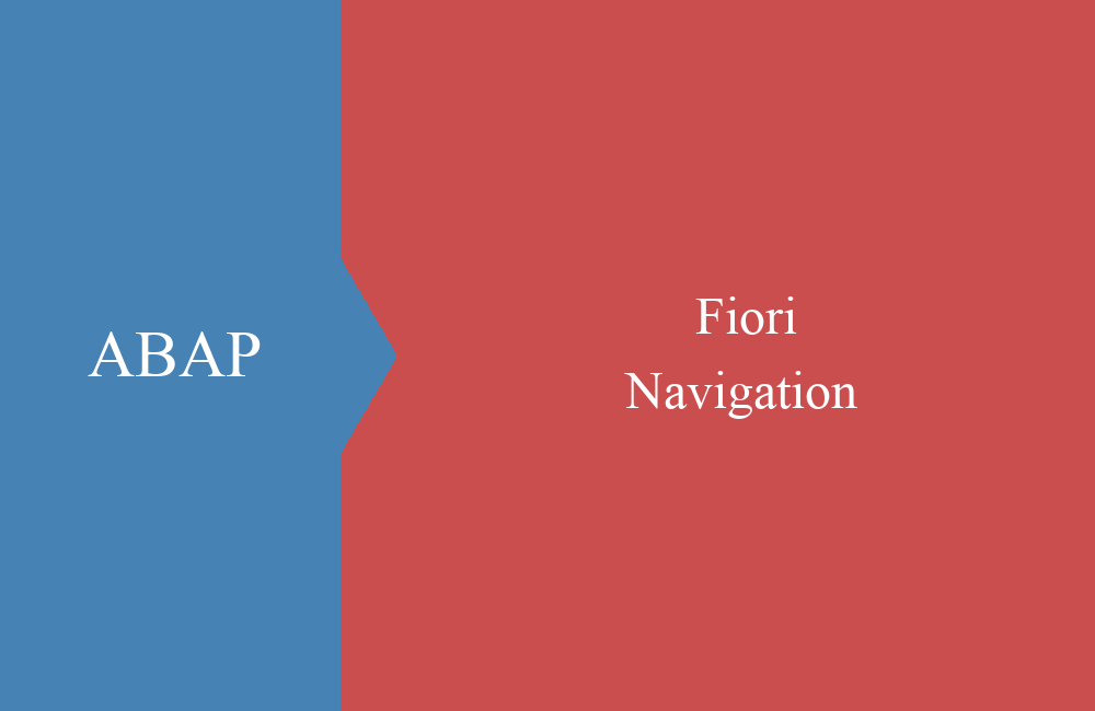 Fiori for ABAP Navigation